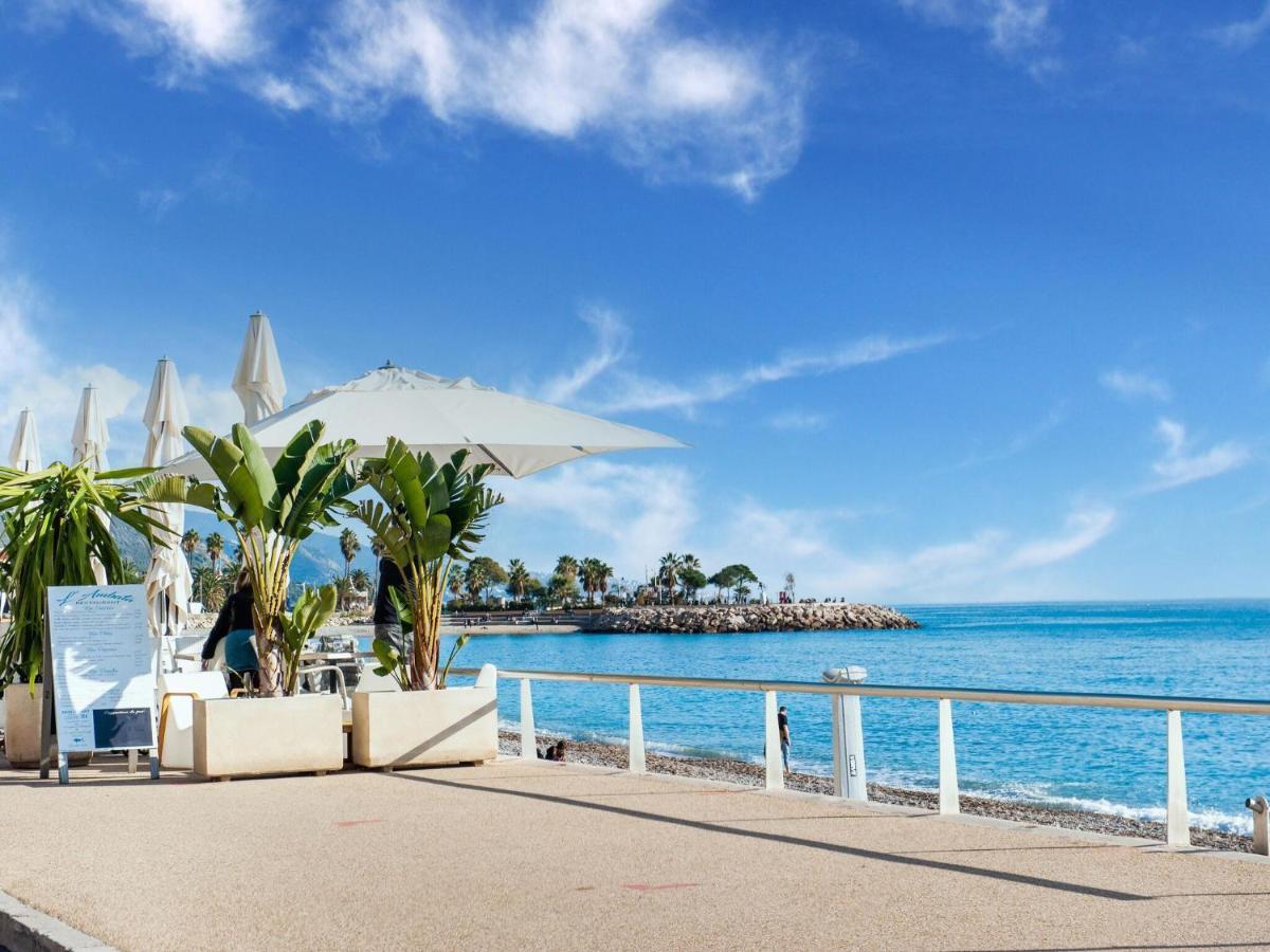 Nice Apartment In Menton With Balcony Terrace Екстериор снимка