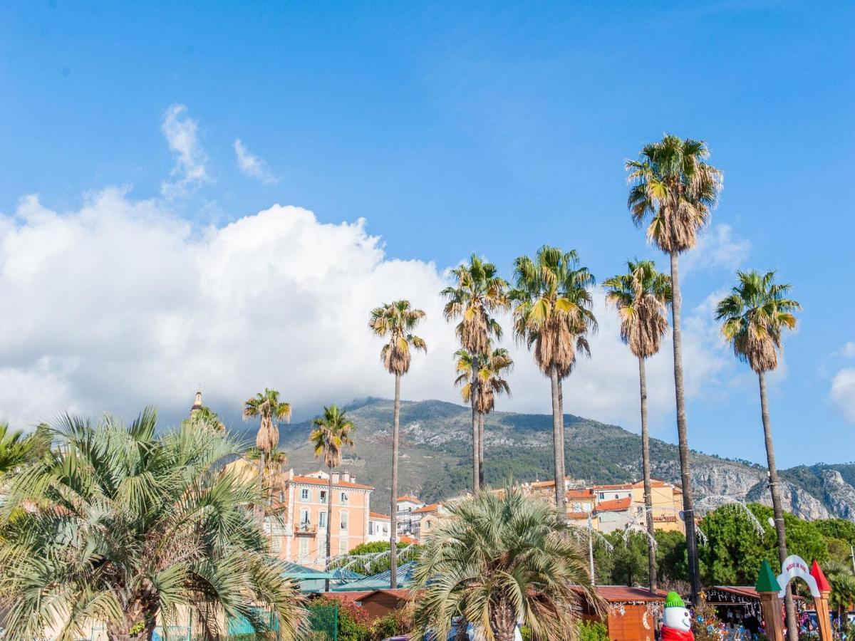 Nice Apartment In Menton With Balcony Terrace Екстериор снимка